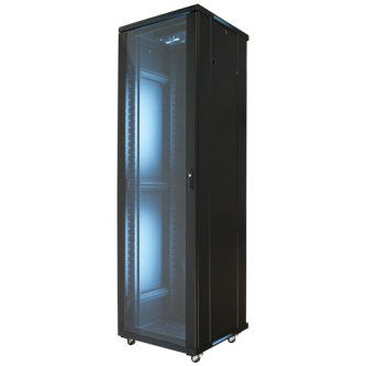 Video Mount Products 42U FLOOR CAB EMPTY - w/2FANS